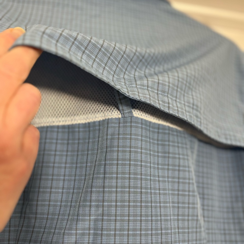 L.L. Bean Blue Button Down Shirt - Picture 5 of 5